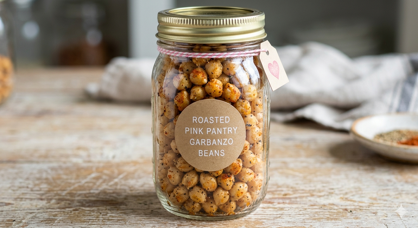 Roasted Pink Pantry Garbanzo Beans